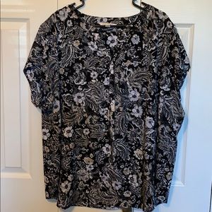 Croft and borrow 3X blouse